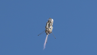 Nuevo sistema de aterrizaje de la NASA varía ruta en pleno descenso